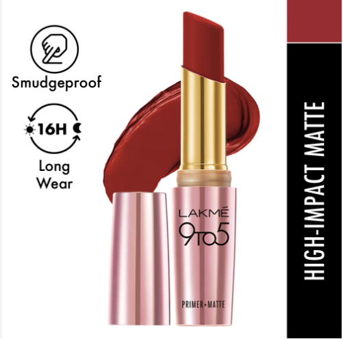 LAKME 9TO5 PRIMER+MATTE LIPSTICK