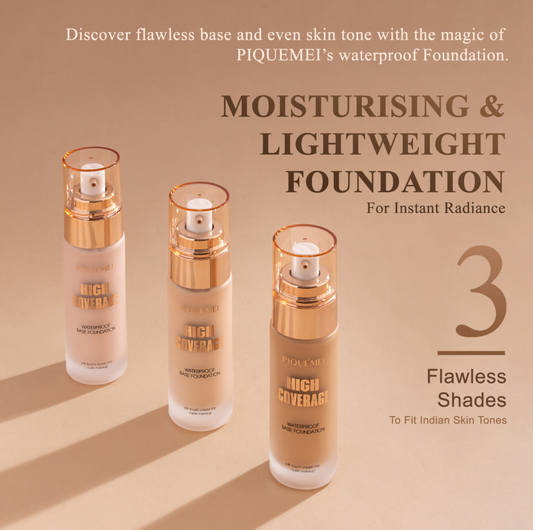 PIQUEMEI HIGH COVERAGE WATERPROOF BASE FOUNDATION